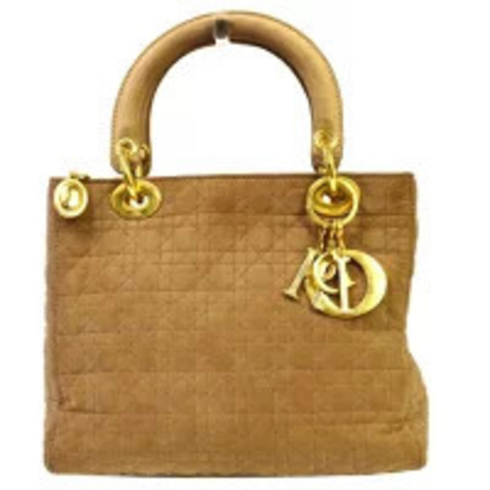 Christian Dior Lady Cannage Handbag Beige